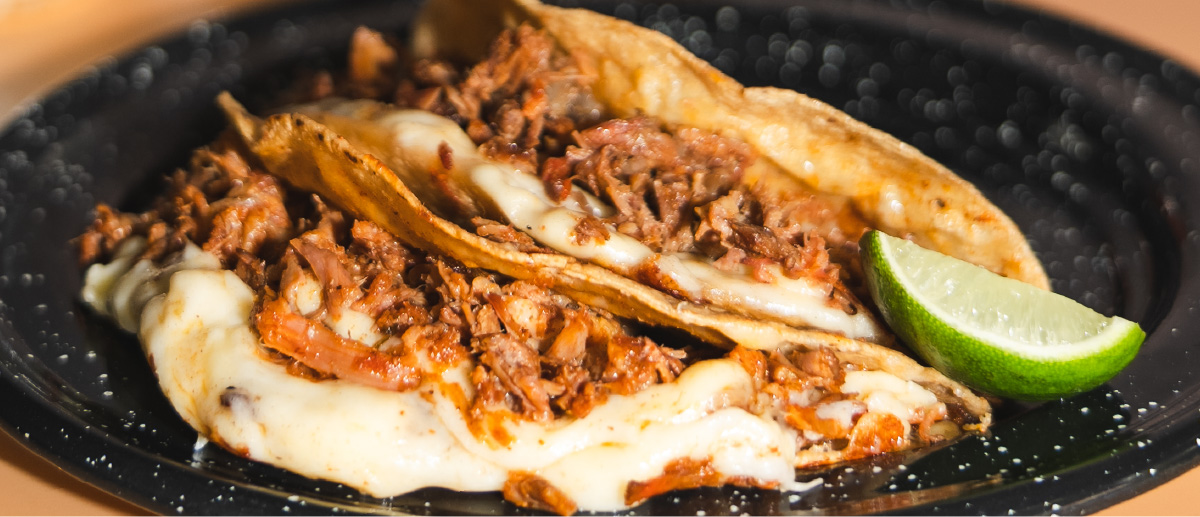 Quesadilla con birria